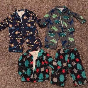 3 long sleeve pajama sets